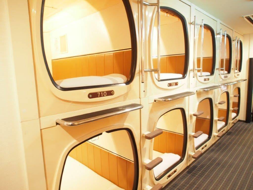 Capsule Hotel Shibuya Tokyo Exterior photo
